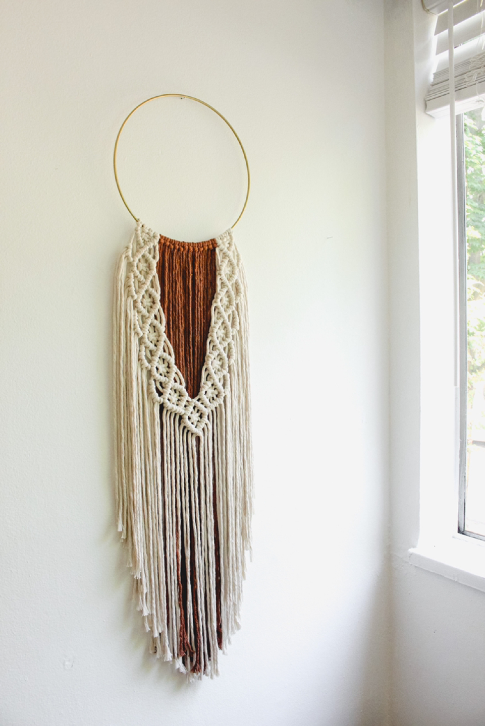 Hoop macrame wallhanging - photo 4