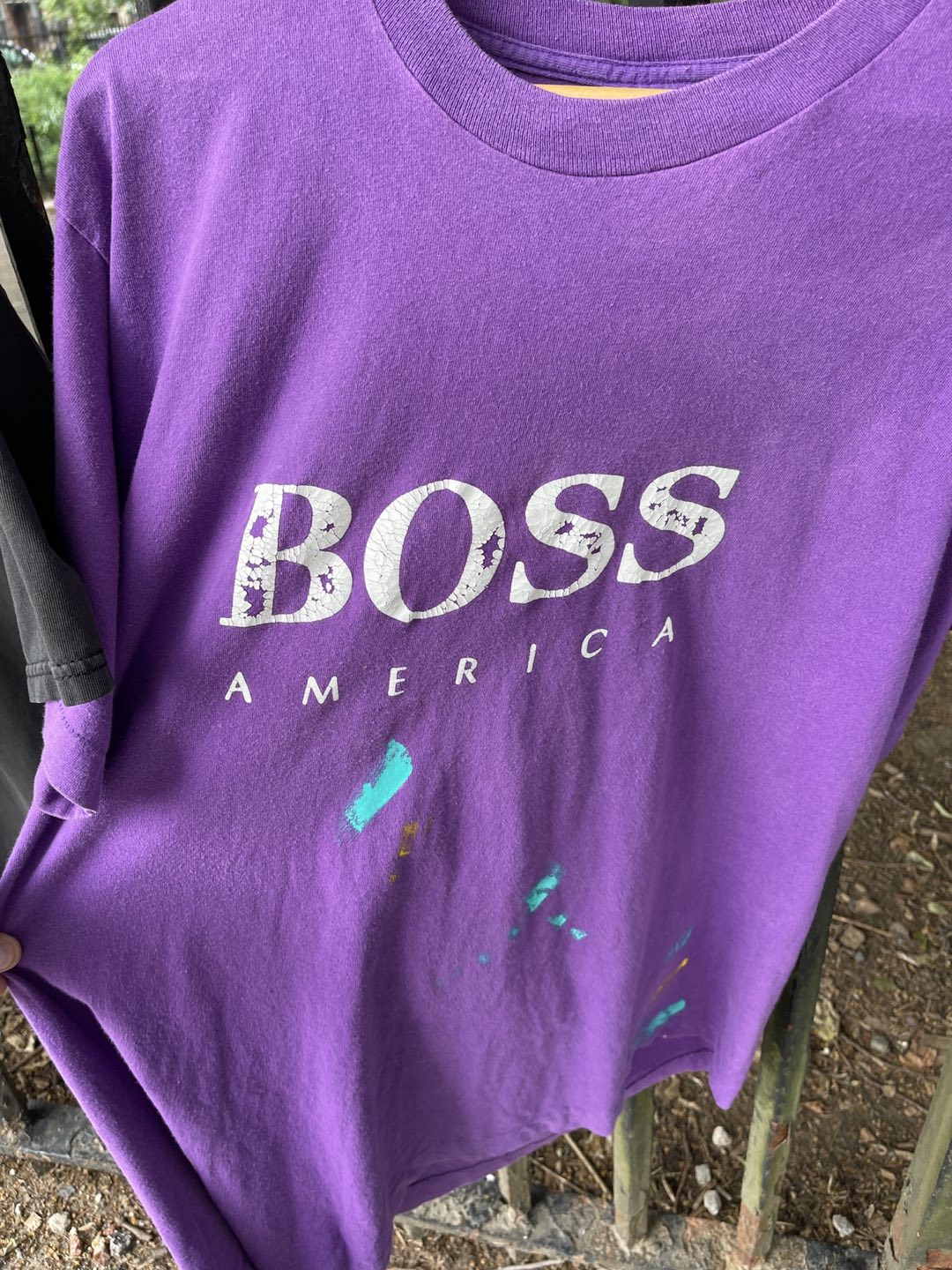 Vintage Boss America Bootleg Rap Tee