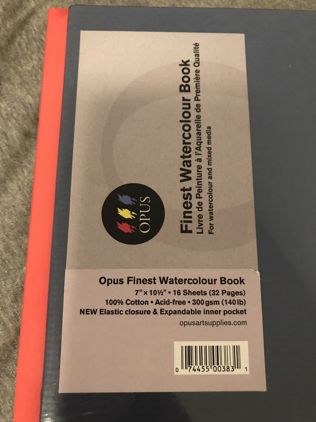 Brand new watercolour book (Opus) image indicator(2)