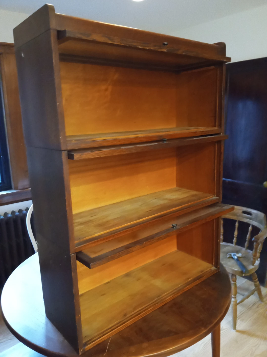 antique book case - photo 2