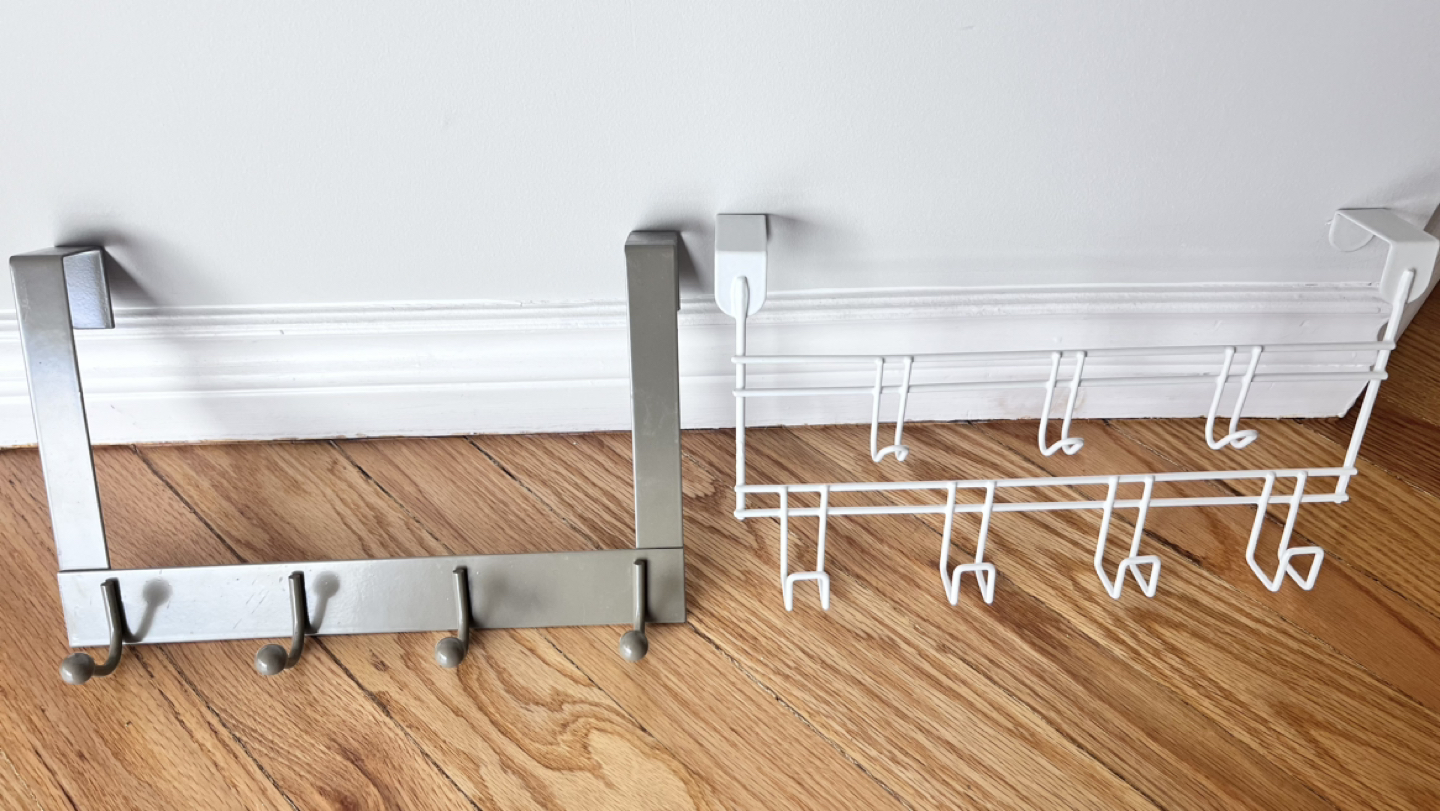 Two over the door Hook Rack thumbnail