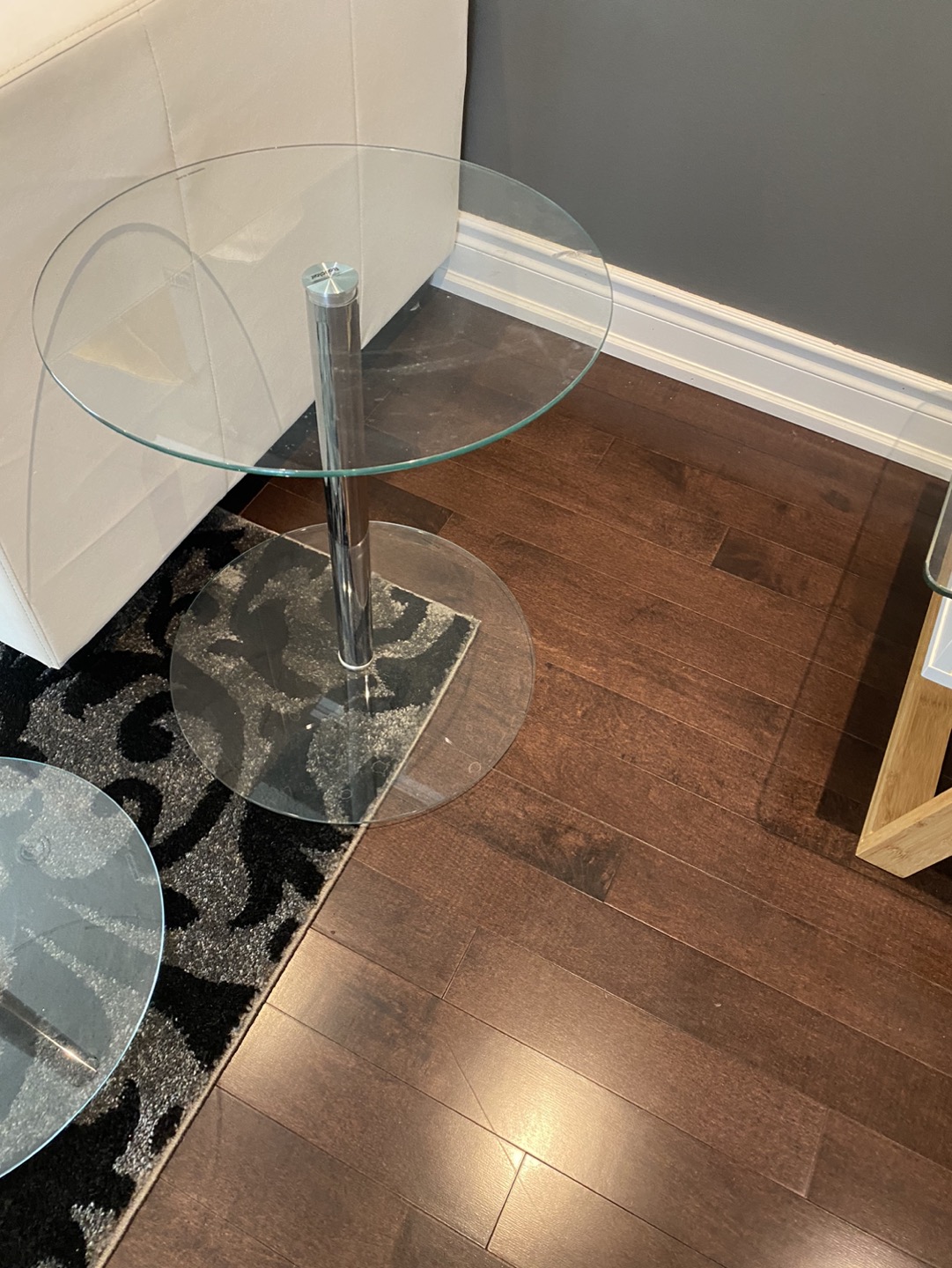 Glass side coffee tables - photo 3