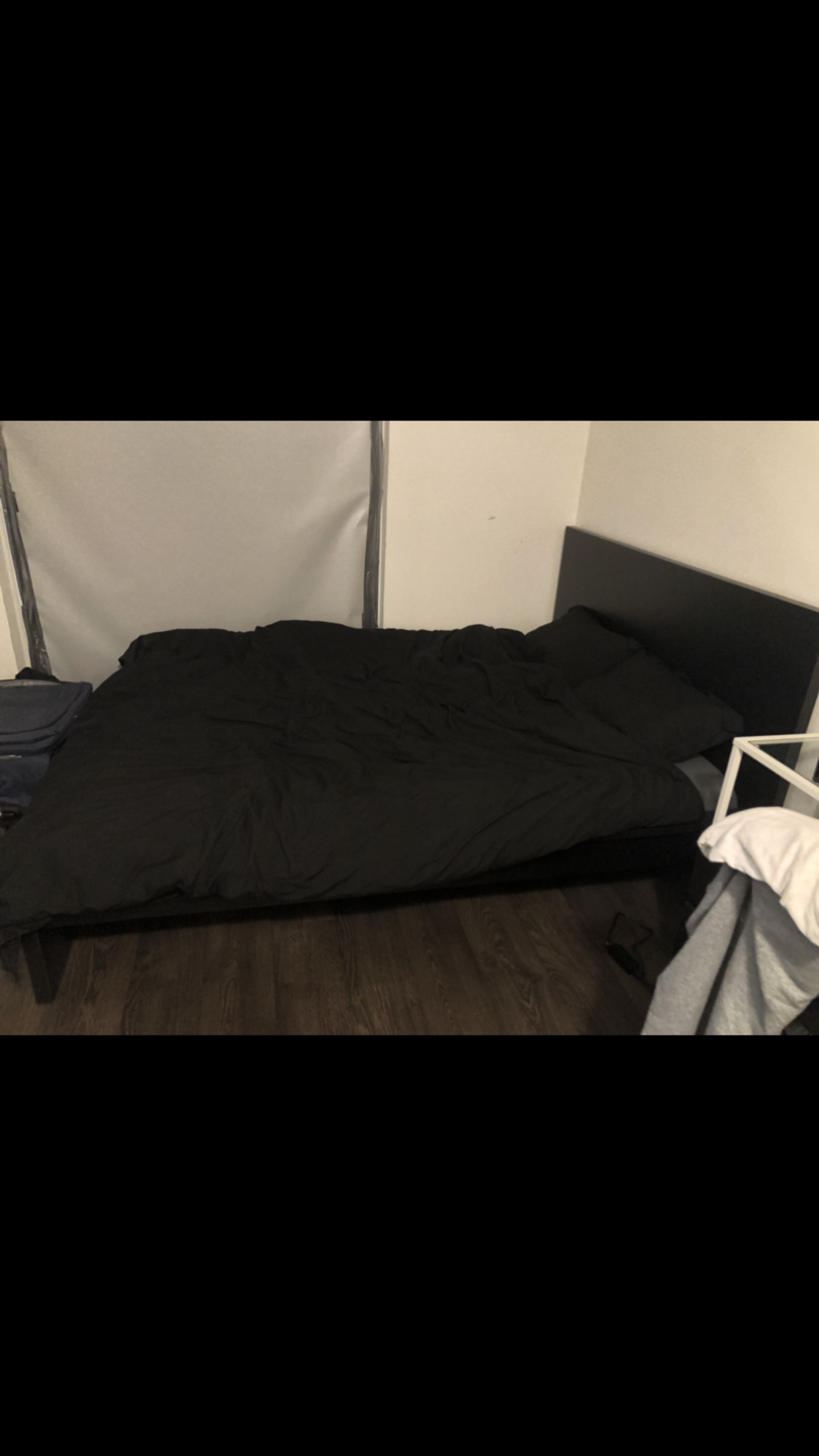 IKEA QUEEN SIZE MALM BED