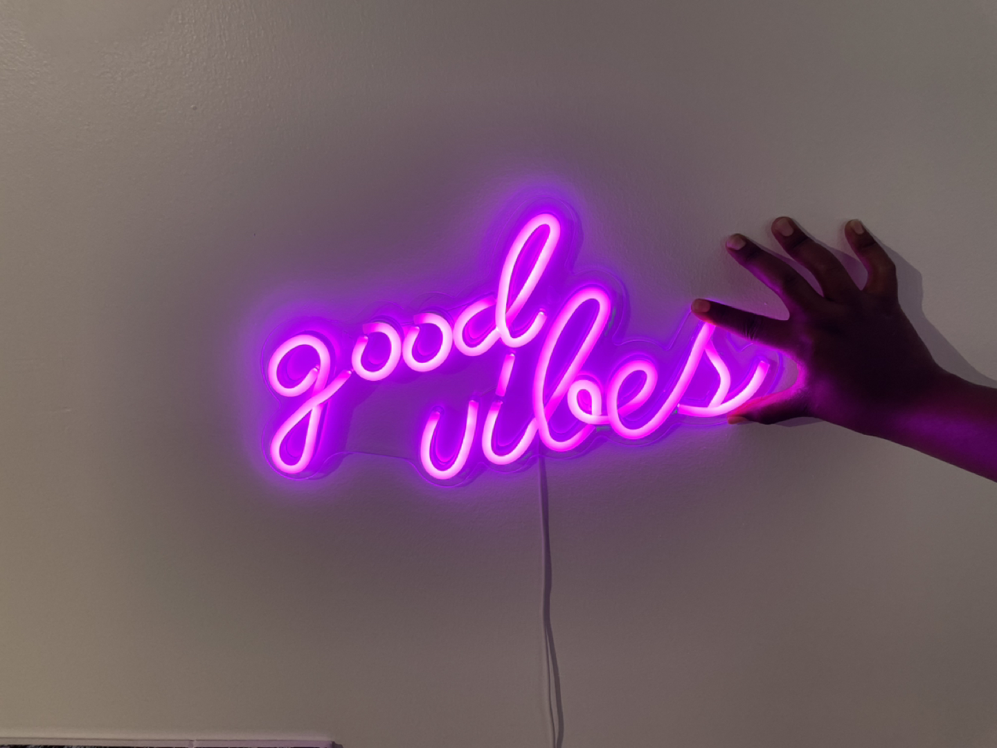 Good Vibes Neon Sign