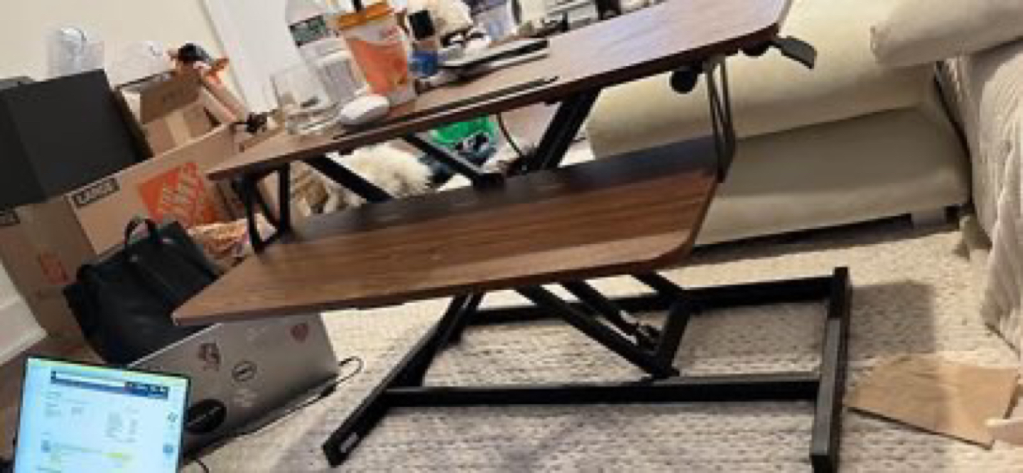 Adjustable Height Standing Desk Converter Stand up Desk