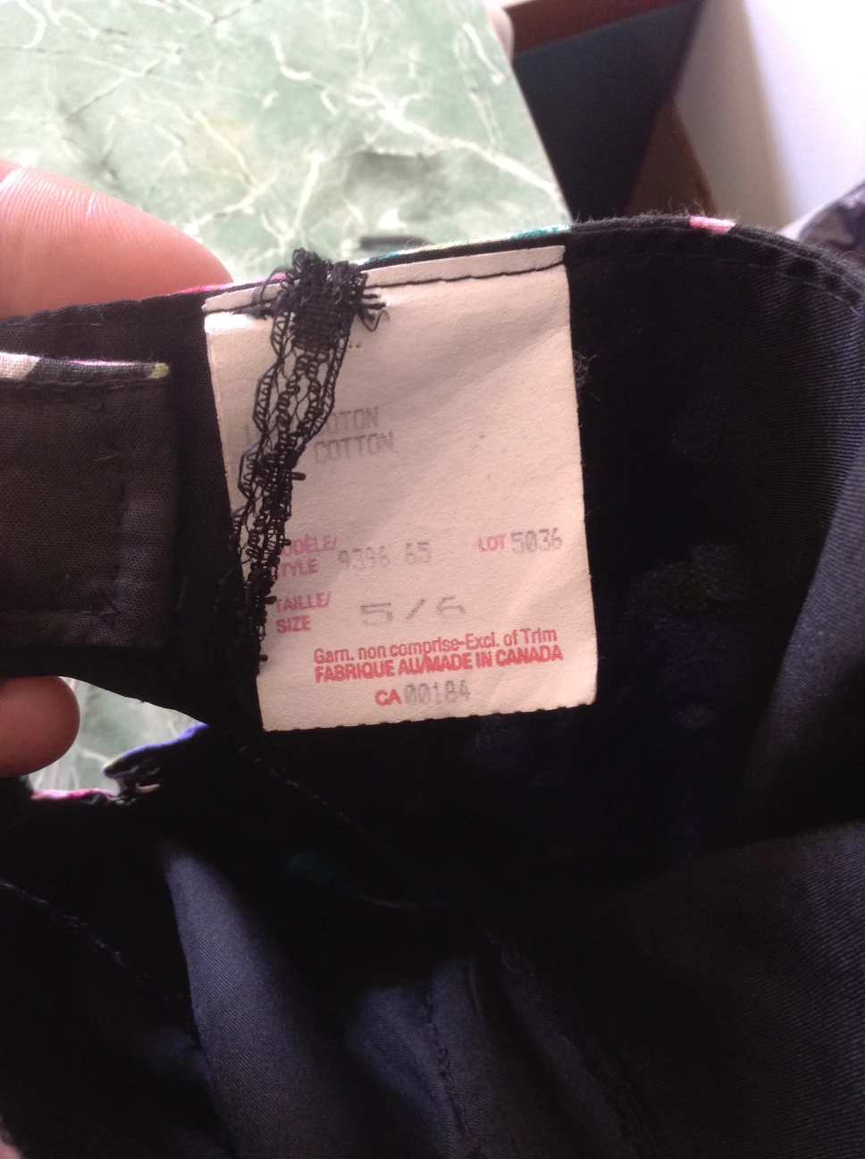 Tea Length Sundress with black, purple and pink floral flower image indicator(3)