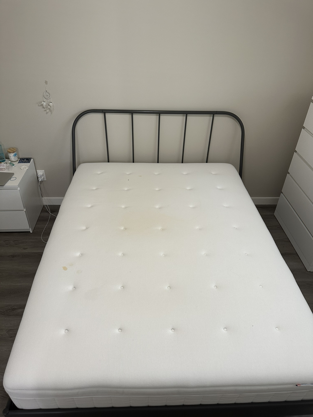 IKEA QUEEN Matress + Bed Frame
