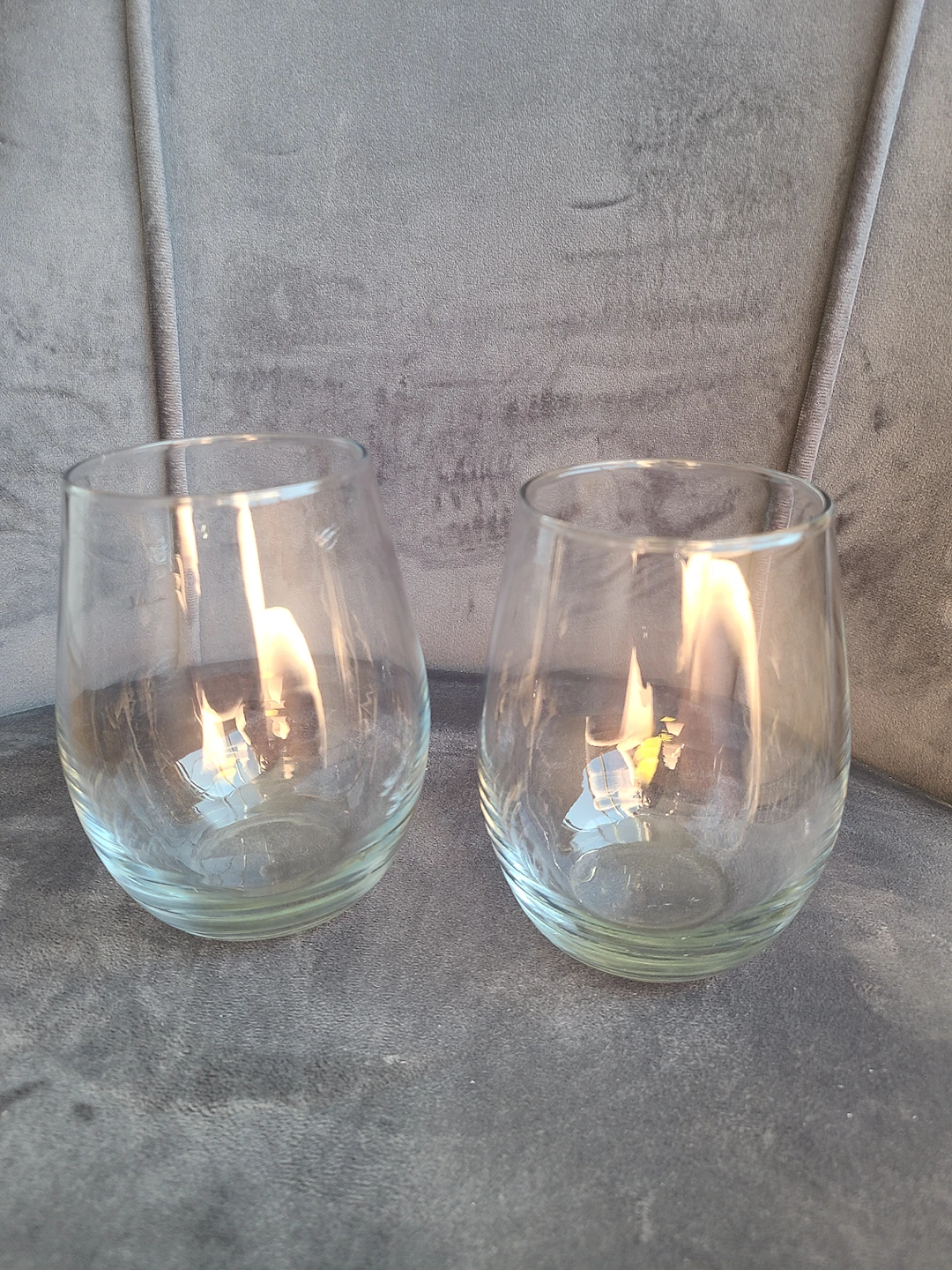 Stemless wine glasses, set of 2 thumbnail