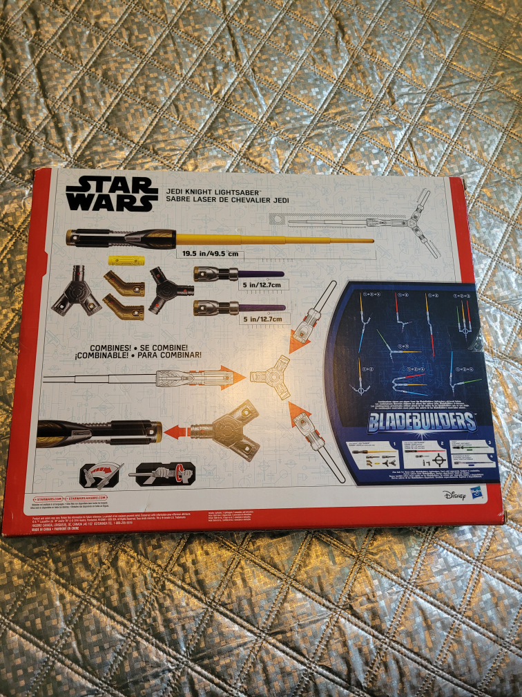 New Star Wars Bladebuilders Spin-action Lightsaber image indicator(2)