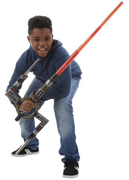 New Star Wars Bladebuilders Spin-action Lightsaber image indicator(3)