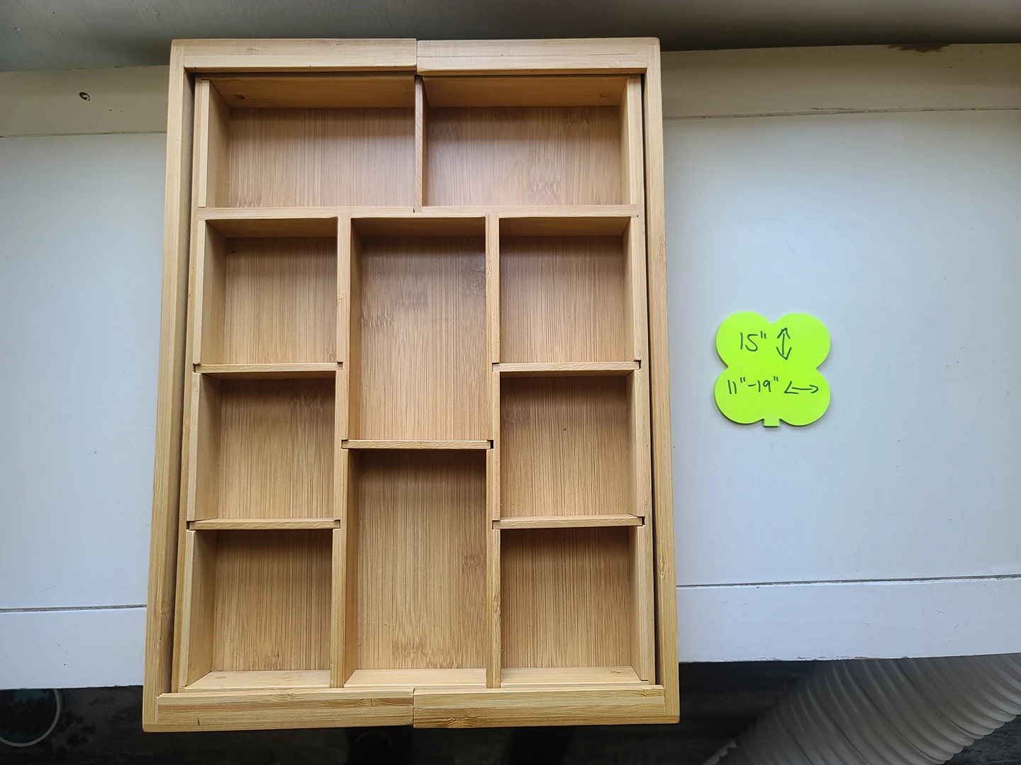 Expandable Bamboo Drawer Insert thumbnail