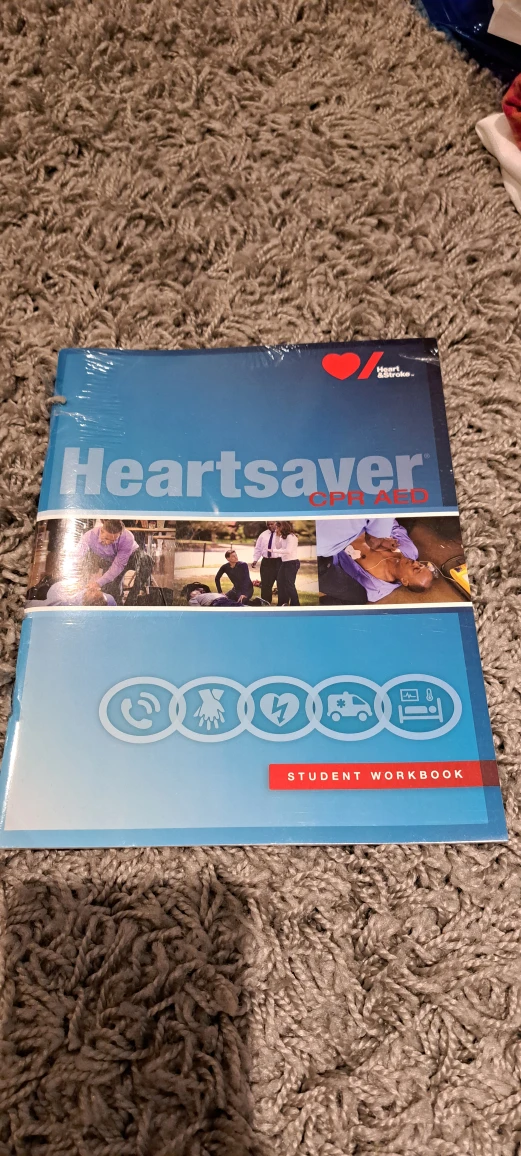 heartsaver CPR workbook #freecycle thumbnail