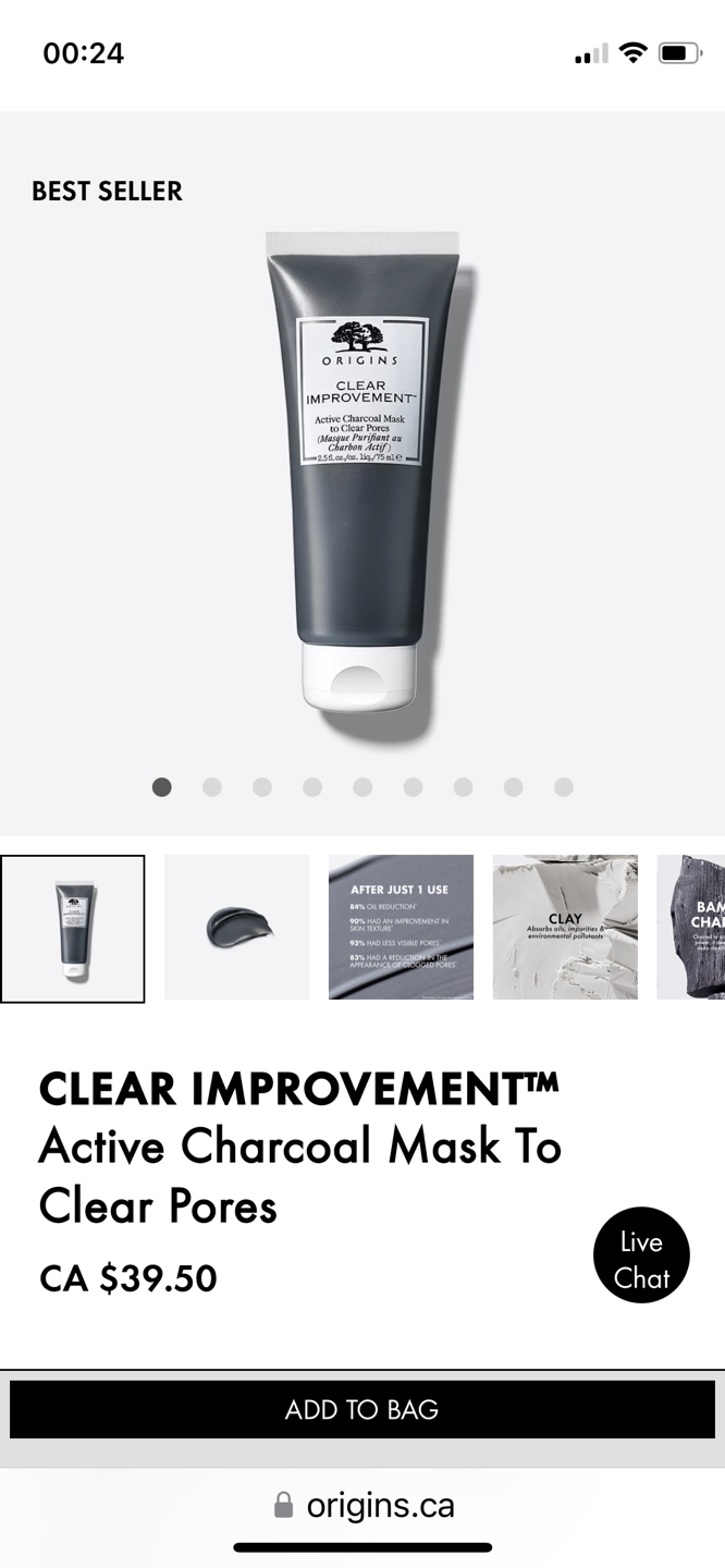 Origins clear improvement charcoal mask - photo 5