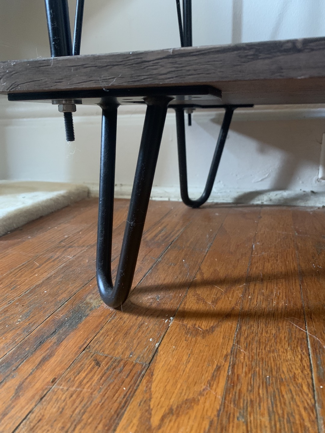Bookshelf with hairpin legs - photo 3