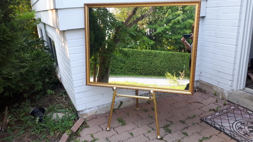 Big Mirrow in Golden Frame. - photo 2
