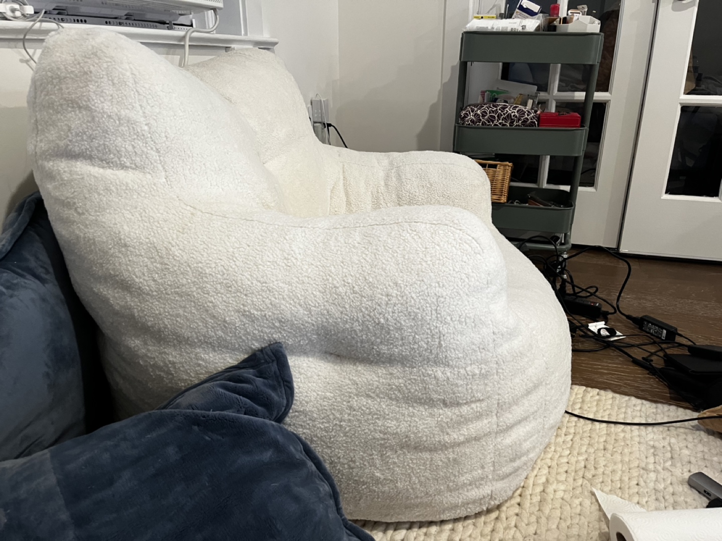 bean bag chair, Accent Chair Ultra Soft Sofa - photo 2