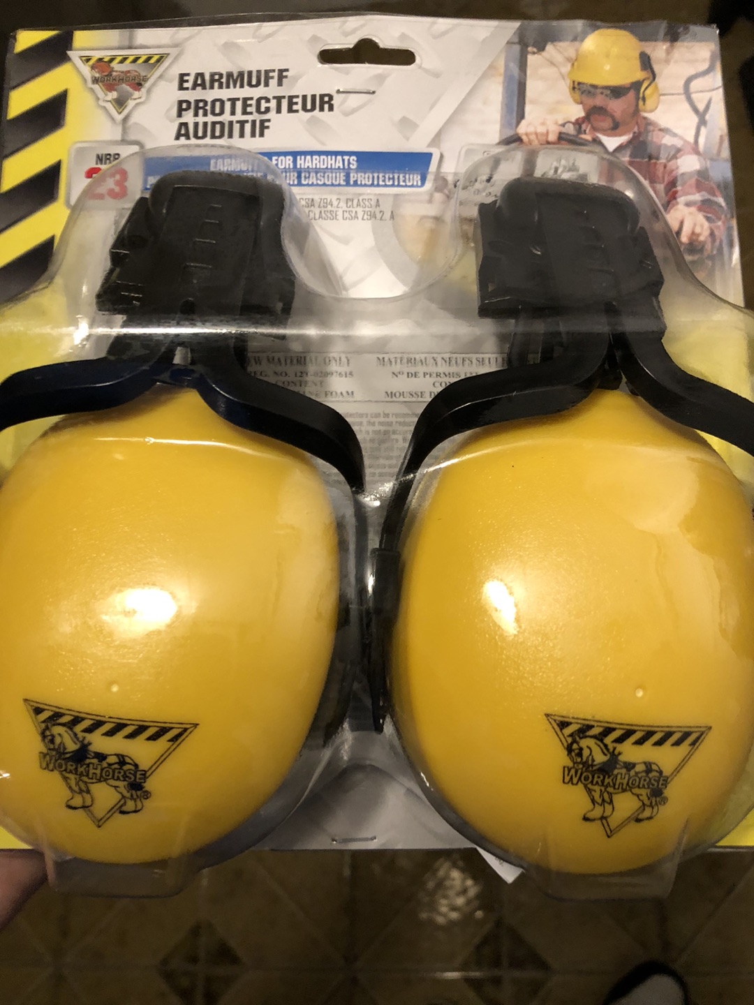 Brand new workhorse hard hat ear muffs - photo 3
