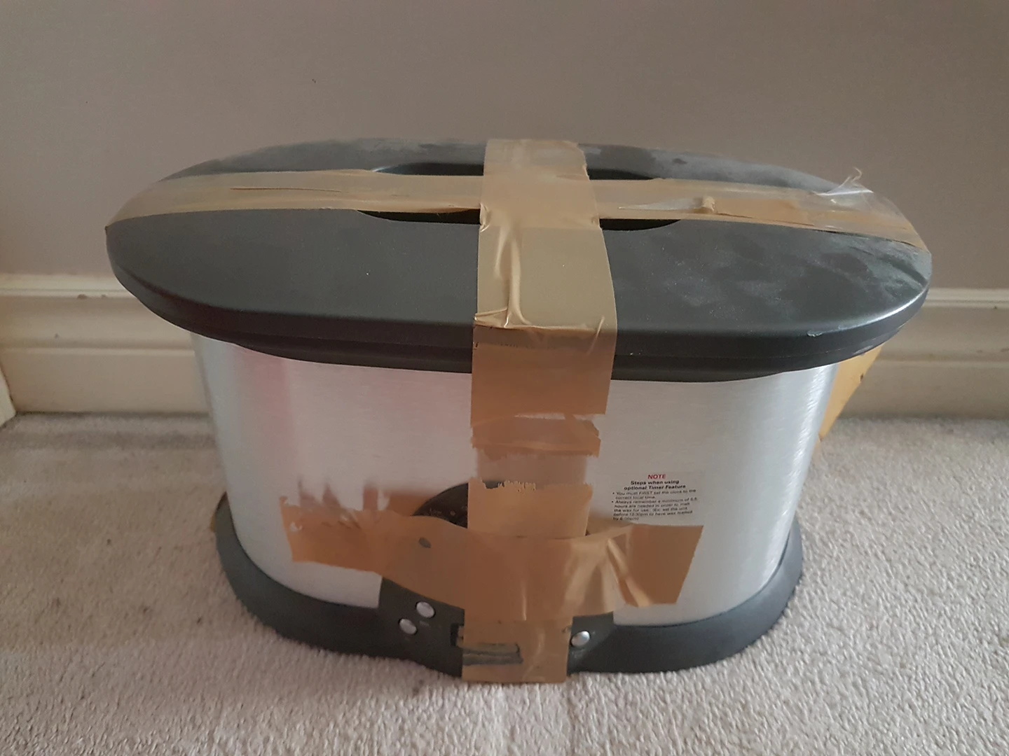 new paraffin heater with comfortable mittens - photo 2