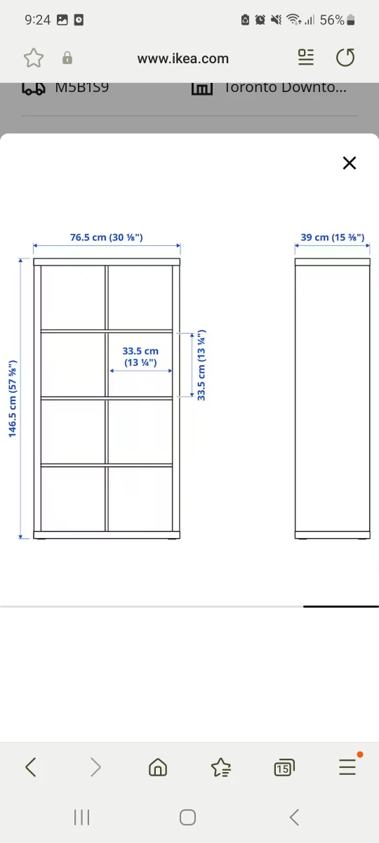 IKEA cube shelf/storage - photo 2