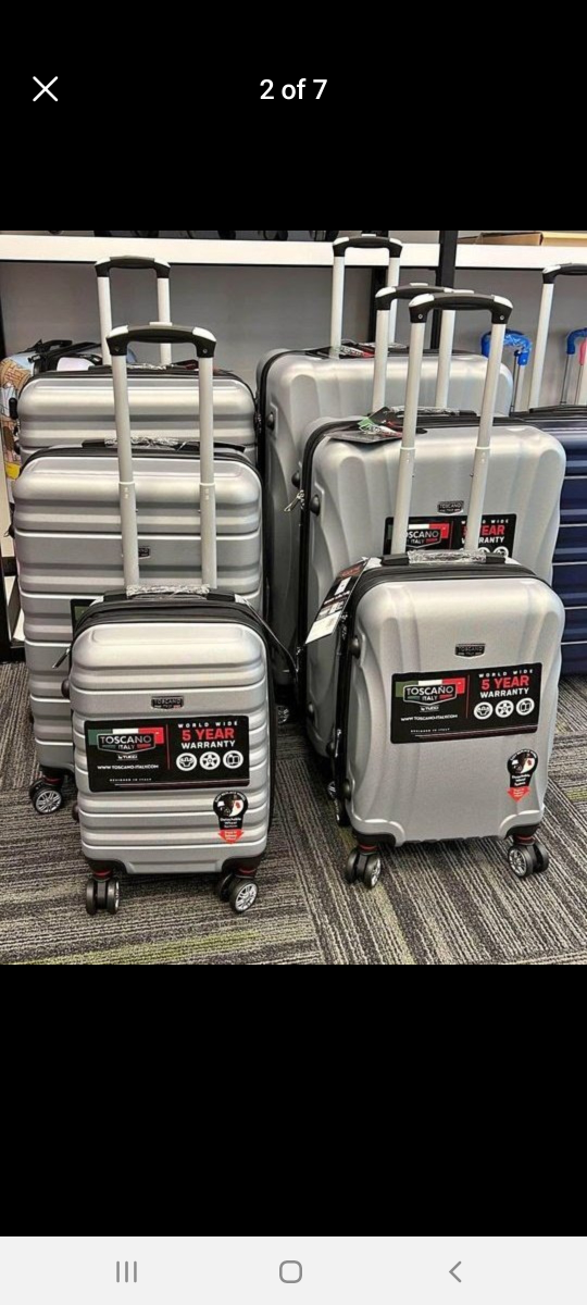 NEW Luggage Hardside Baggage Hard Shell Suitcase Warranty image indicator(2)