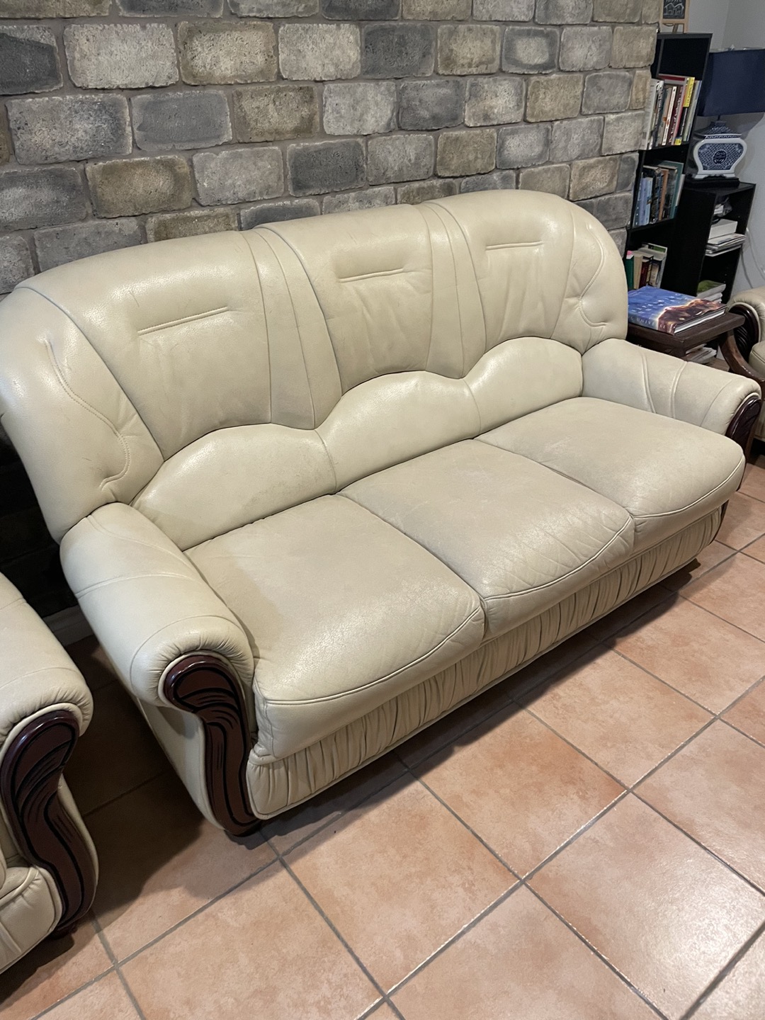 Leather Couches Set (3 piece) - photo 2