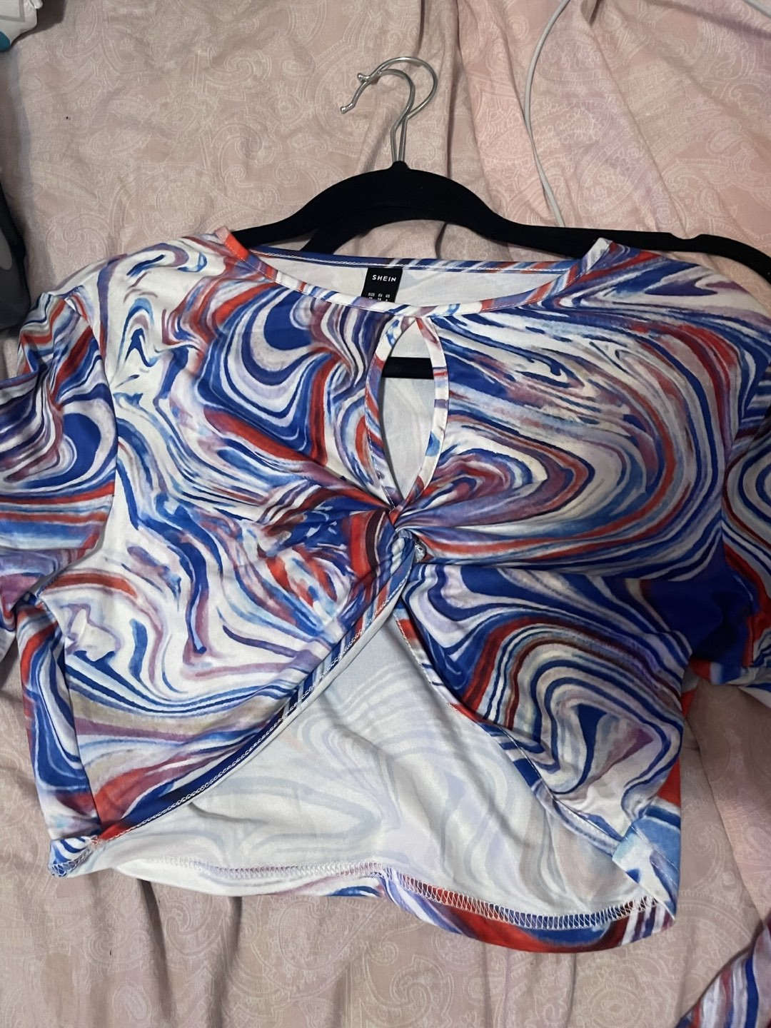 Long sleeve crop top thumbnail