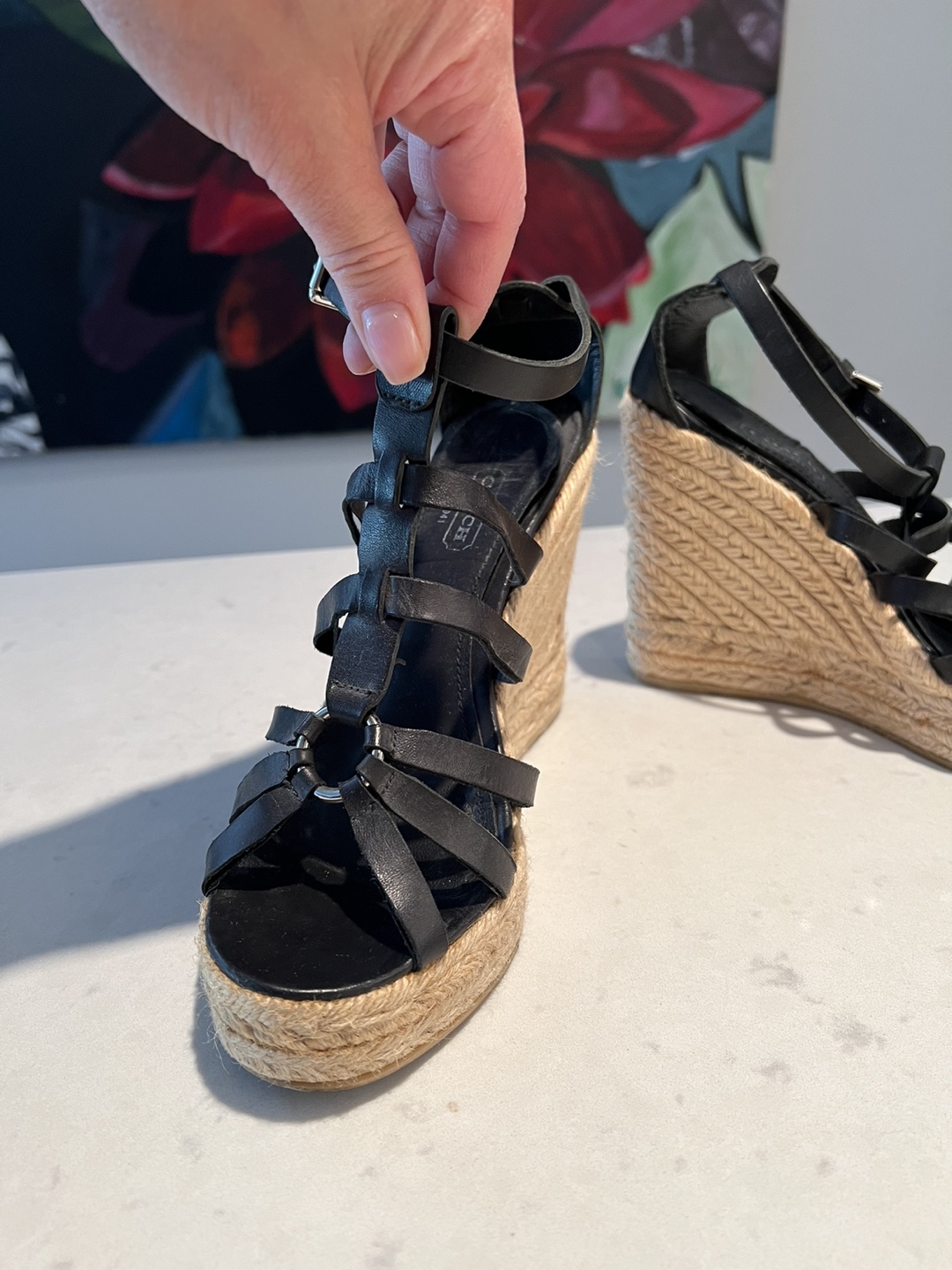 COACH sandals -Authentic! Size 7 thumbnail