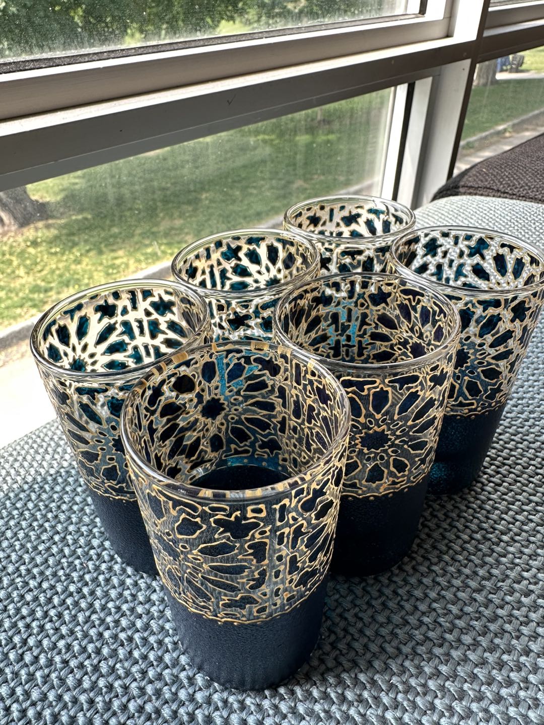 Beautiful Set of Drinking Glasses Made in Spain - photo 3