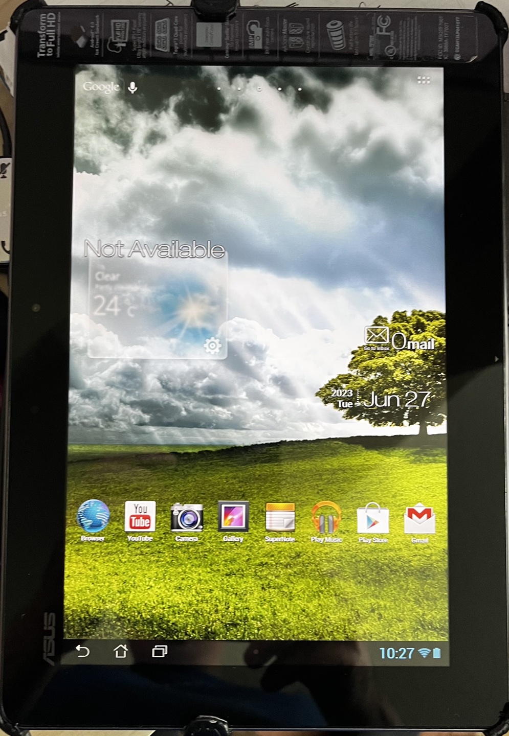 Tablet. Asus Transformer pad TF700T thumbnail