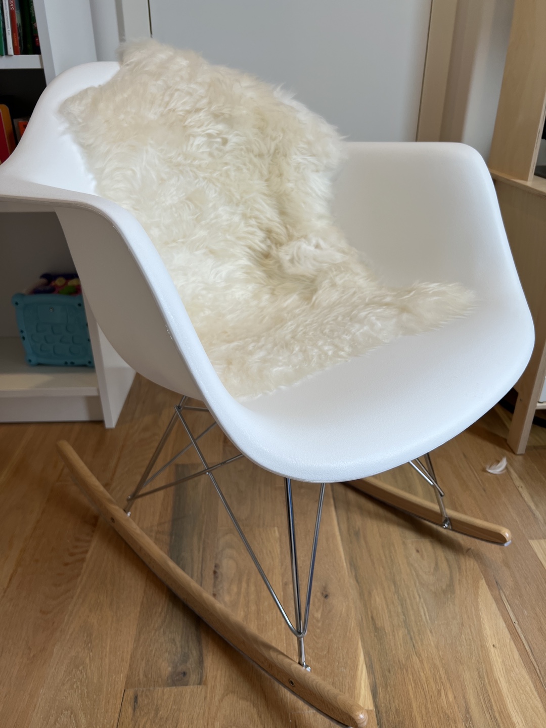 Mid century modern rocking chair
