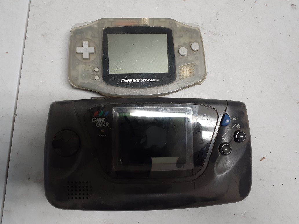 Sega Game Gear and Gameboy Advanced