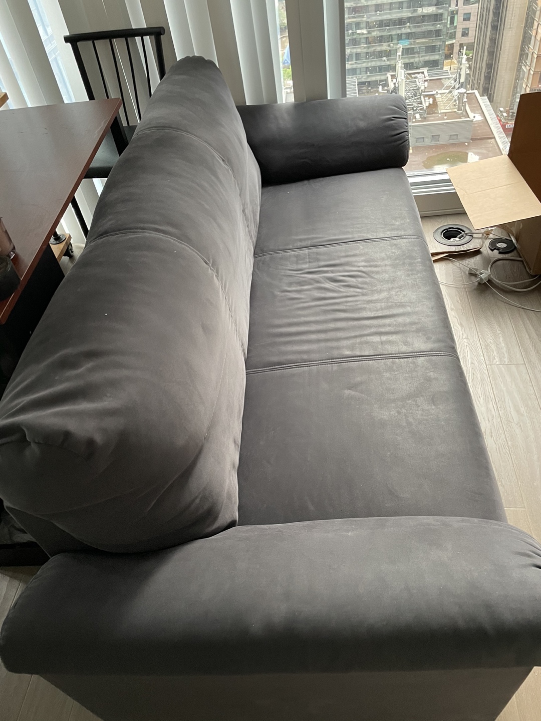 Grey 3-Person Couch