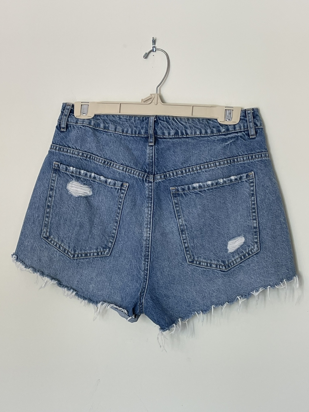 Women’s Distressed Denim Festival Shorts size 9 (29 waist) image indicator(2)