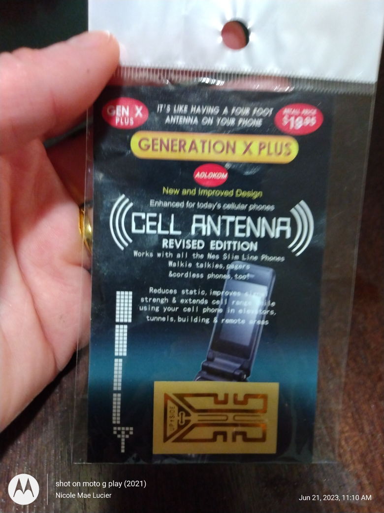 Cell Antenna ( Generation X Plus )  thumbnail