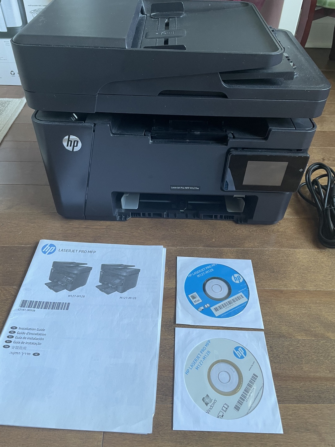 HP LaserJet Printer - ALL-IN-ONE WiFi with Black Toner Cartridge - photo 2