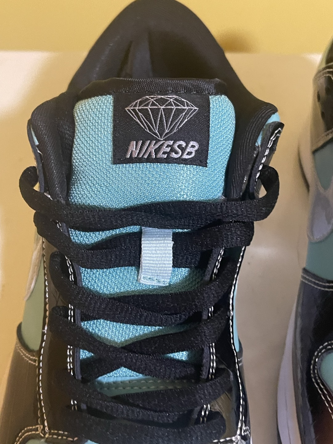 Custom Air Dunk AF1 Low Not High Men’s Size 9 Tiffany SB image indicator(7)