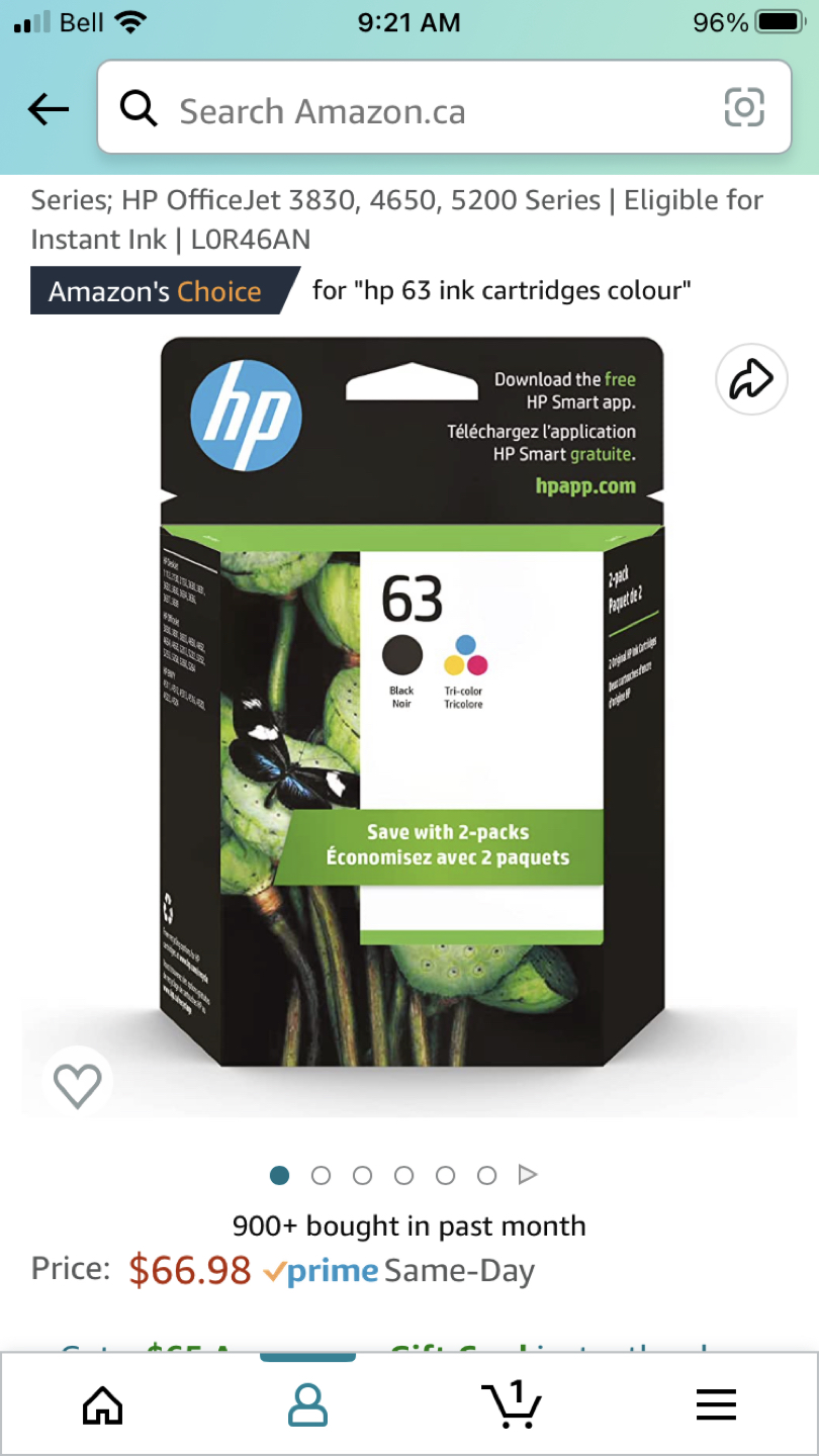 Hp ink/ brand new my lose your gain thumbnail