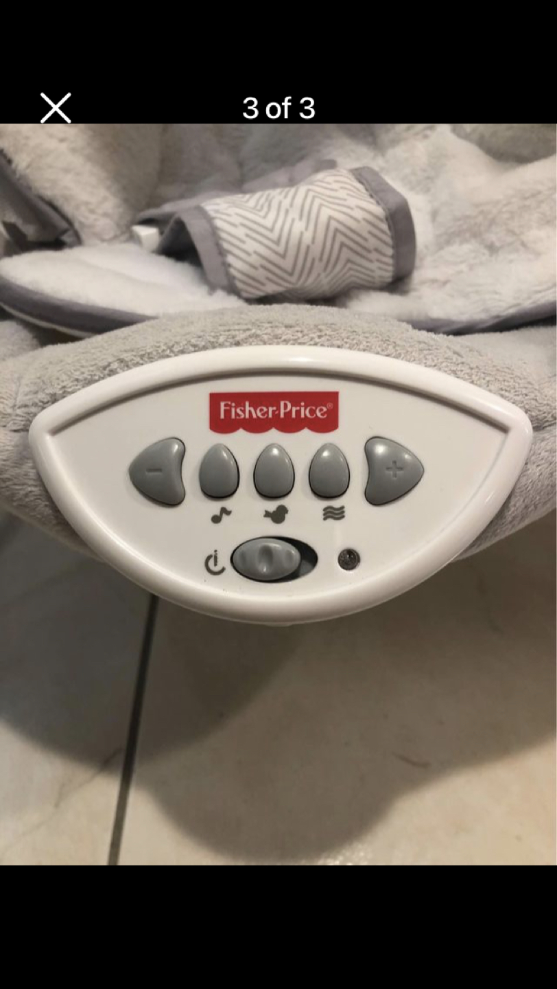 Fisher-Price Bouncer portable bouncing baby seat@downtown image indicator(4)