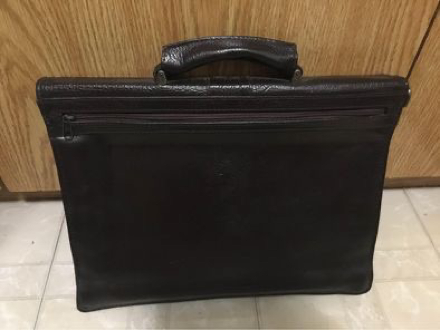 Pierre Cardin soft leather briefcase with shoulder strap - photo 2
