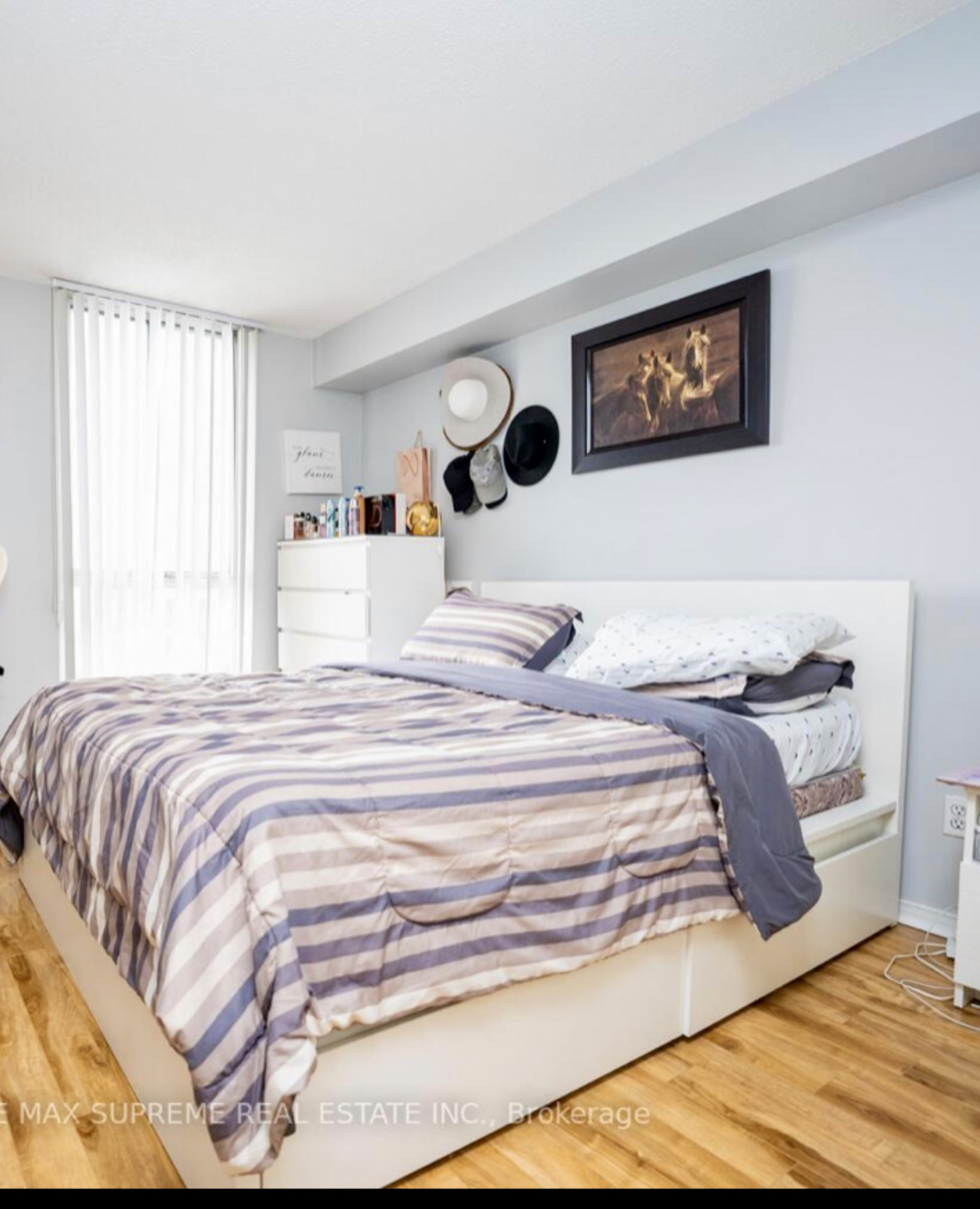 Ikea Queen Bed with storage