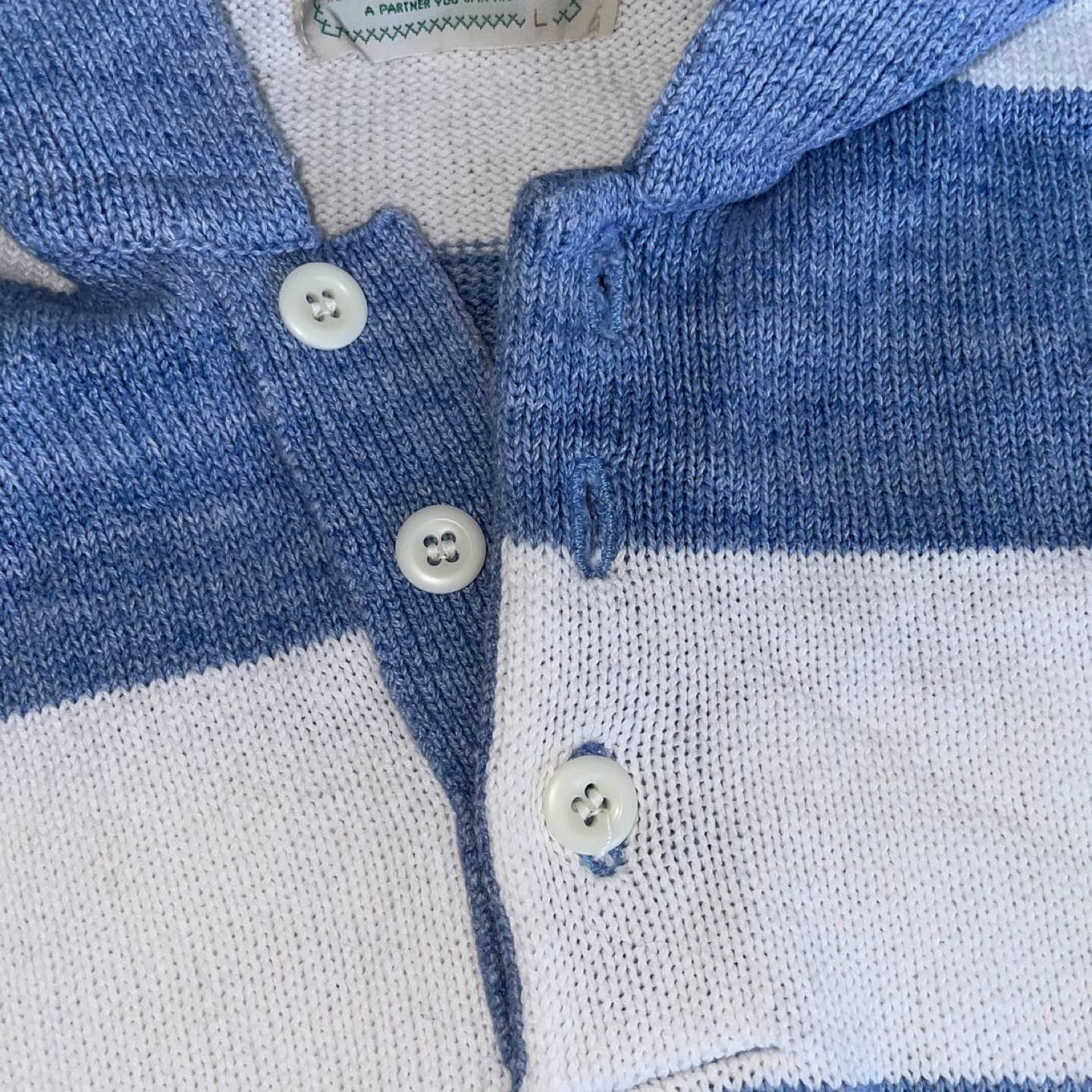 Vintage Polo Striped Short-Sleeve Sweater - photo 3