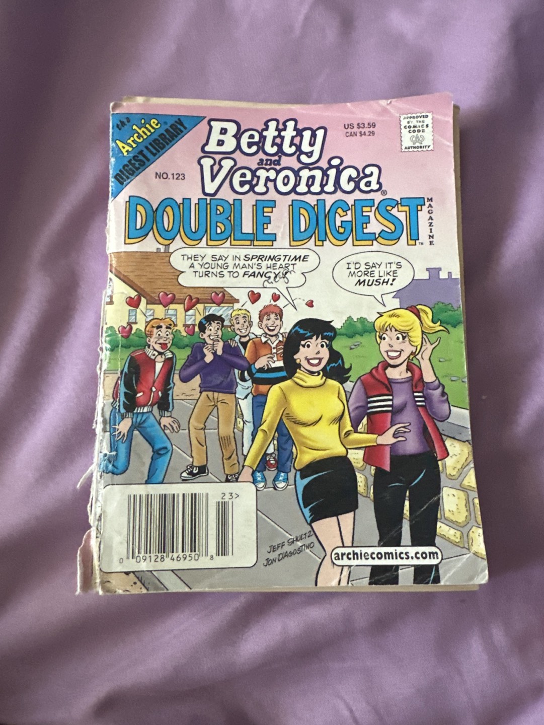 Free Archie Betty and Veronica double digest book thumbnail