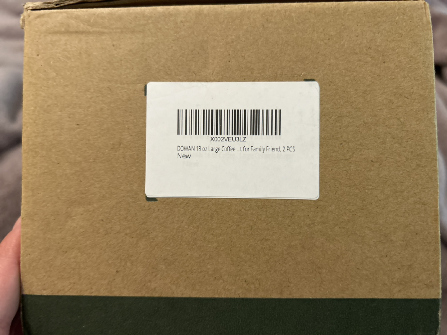 BNIB DOWAN 18 oz Large Coffee Mugs, Ceramic Mug Set of 2 image indicator(4)