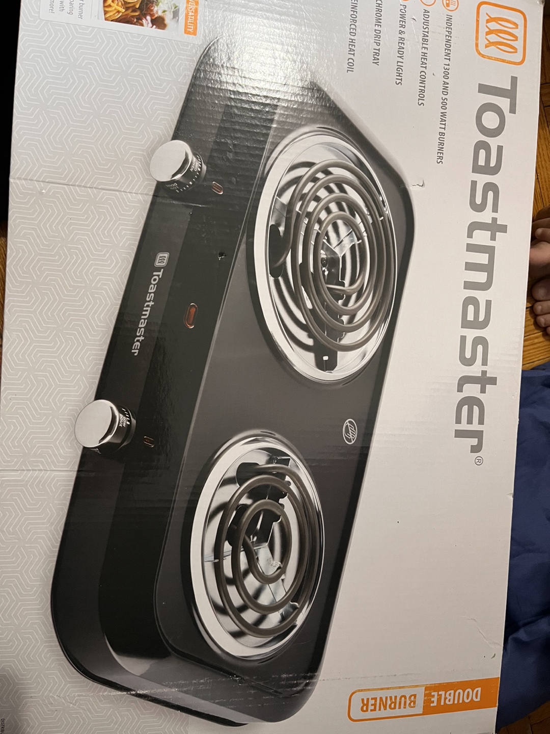 Double burner stove image indicator(2)