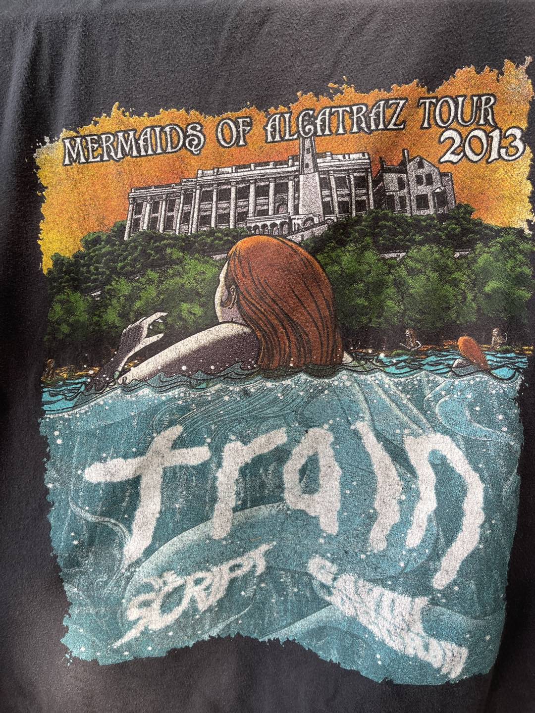 Mermaids of Alcatraz 2013 tour T-shirt - photo 2