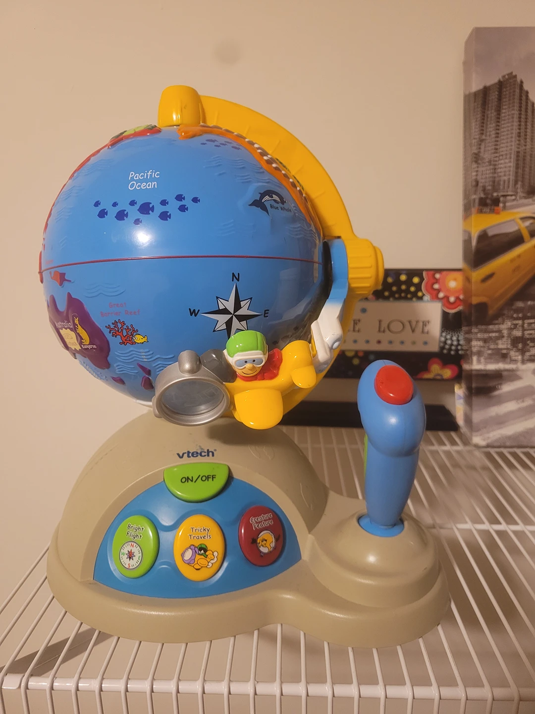 battery operated vocal earth explorer toy thumbnail
