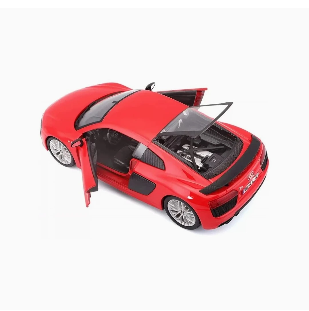 Audi R8 V10 plus special edition diecast metal model car 1:24 - photo 3