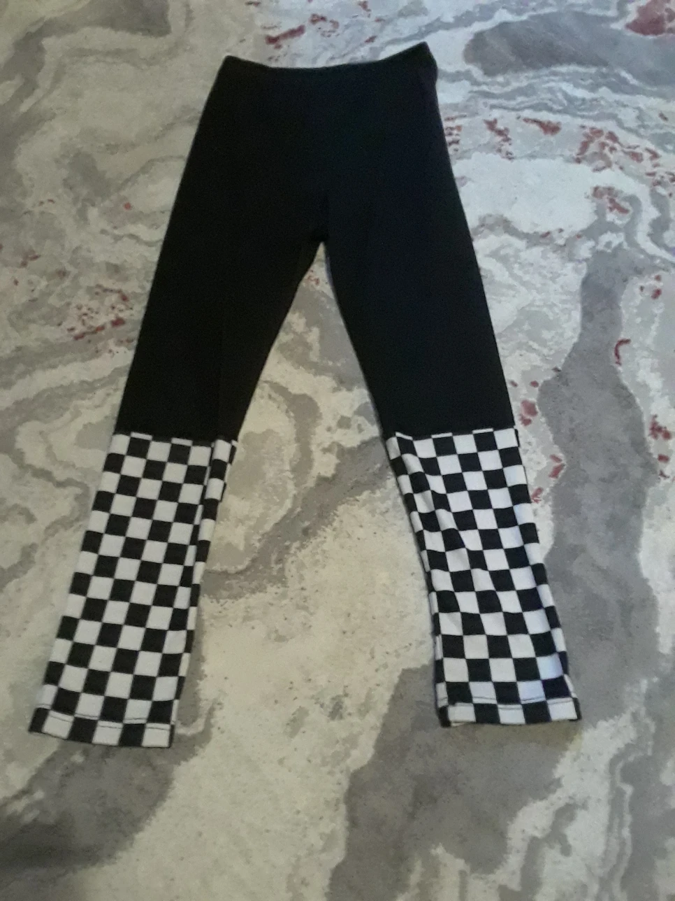 nice black and white pants thumbnail