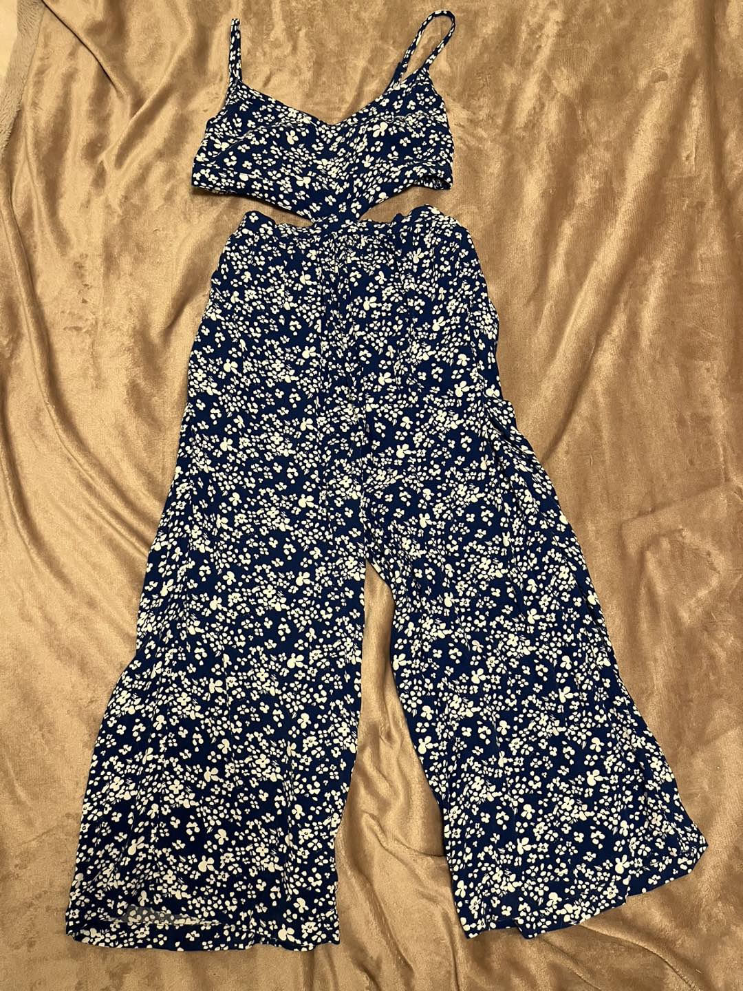 Aerie flowy jumpsuit thumbnail