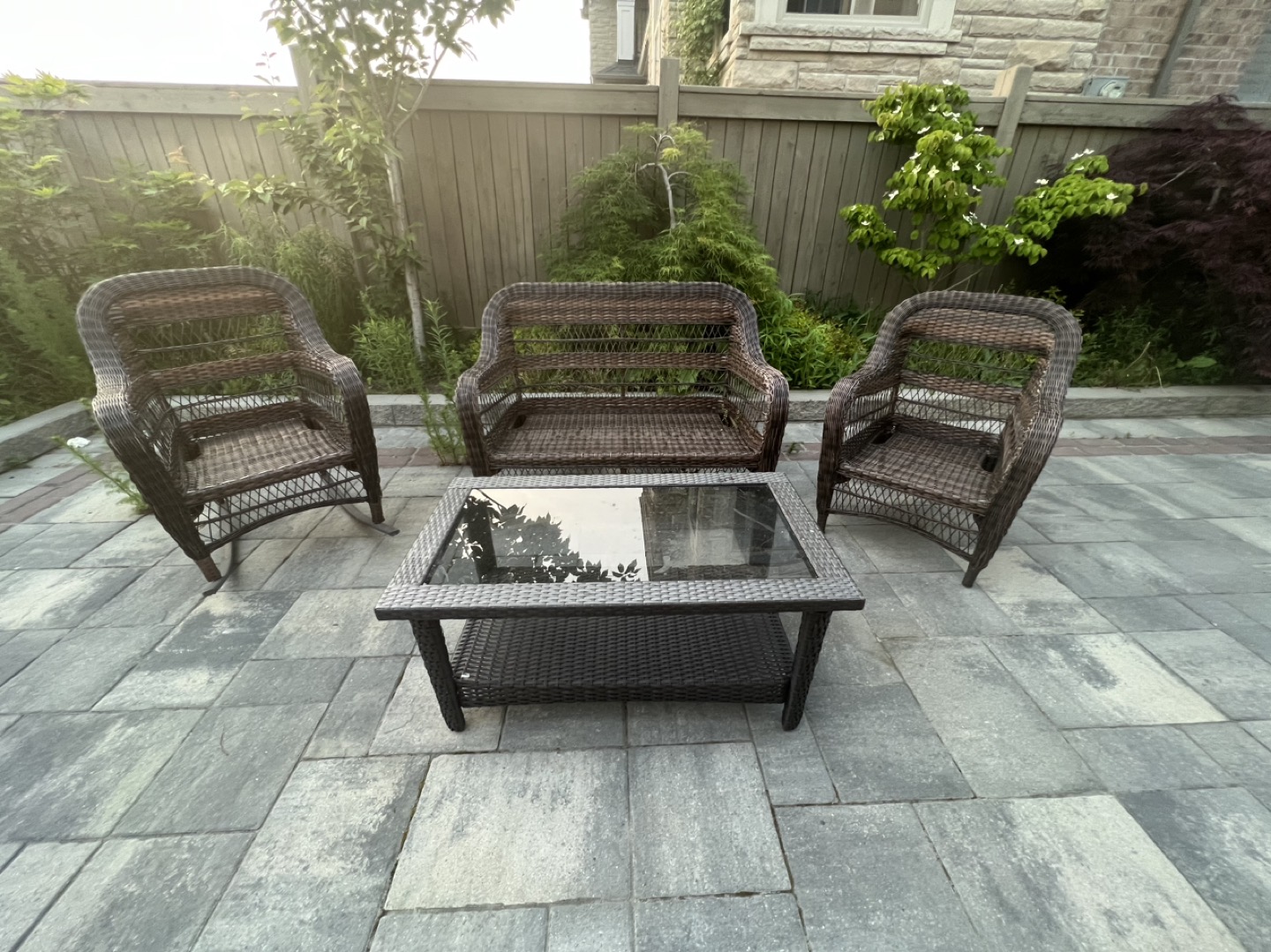 five piece outdoor furniture